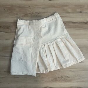 Free Assembly Girls Asymmetrical Pleated Skirt Size XL (14/16)